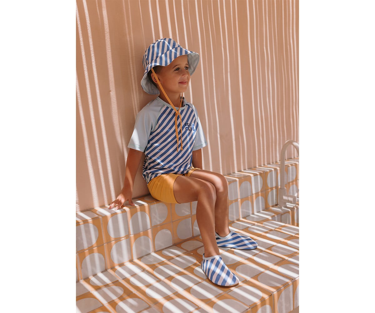 Camiseta Protección Solar Stripes Blues & Beyond