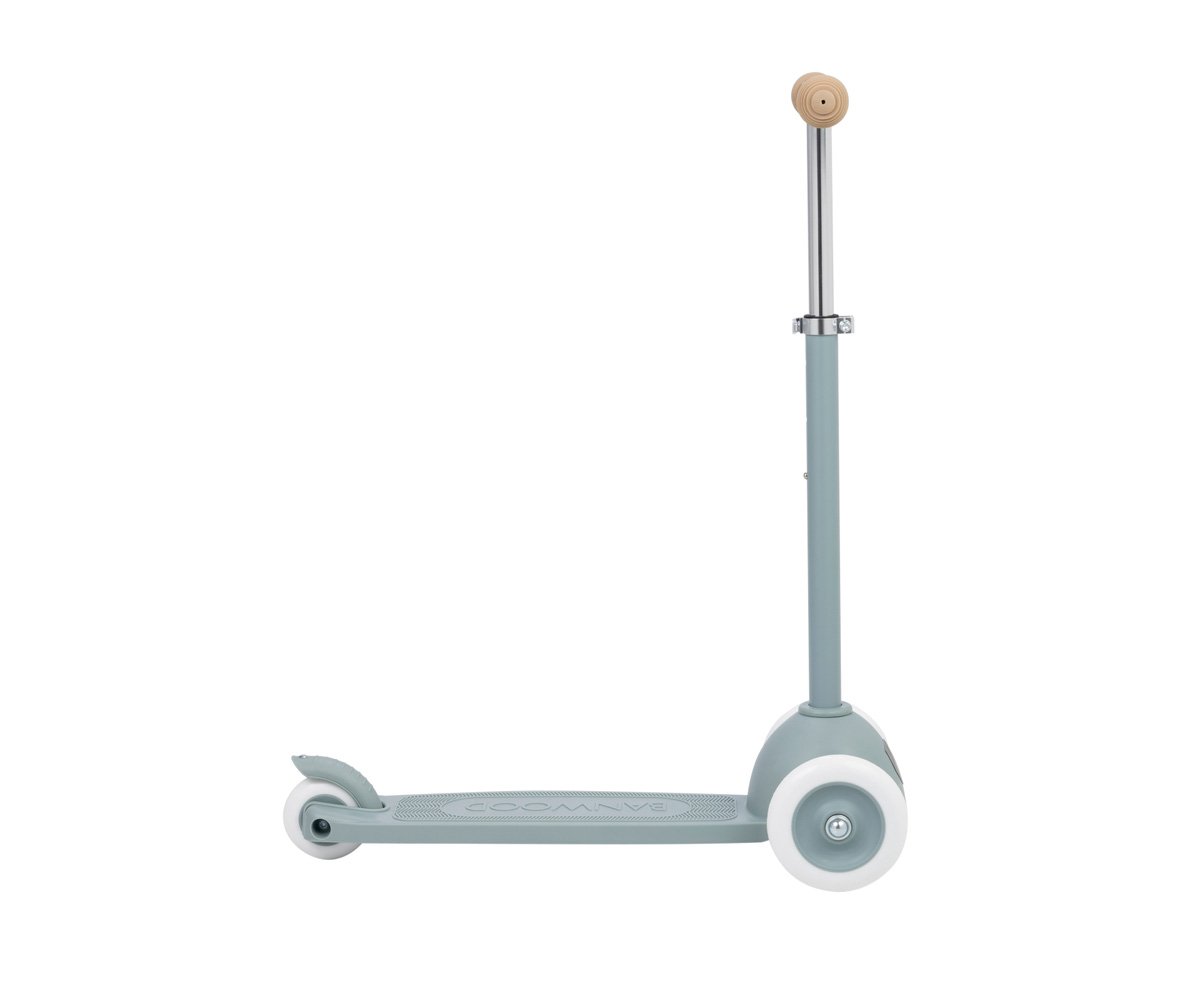 Patinete Banwood Eco + Cesta Pin & Ride Teal y Pines Espacio