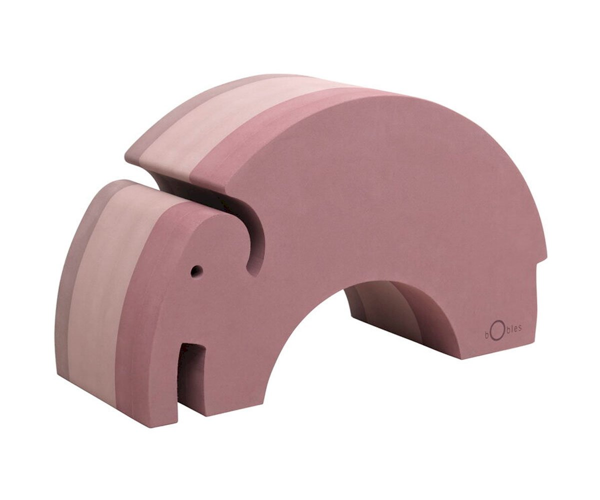 Mueble Acrobacias Elefante Grande Vintage Rose