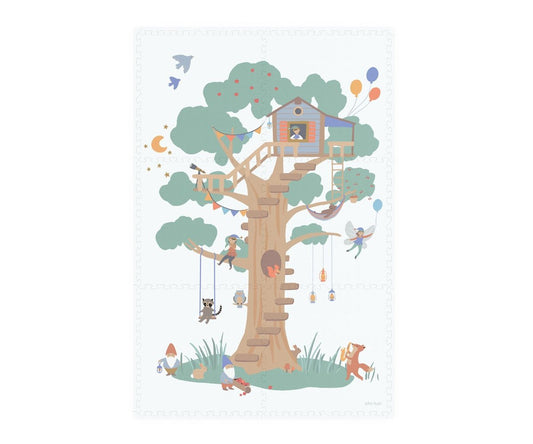Alfombra de Juegos Tiloo Puzzle Treehouse