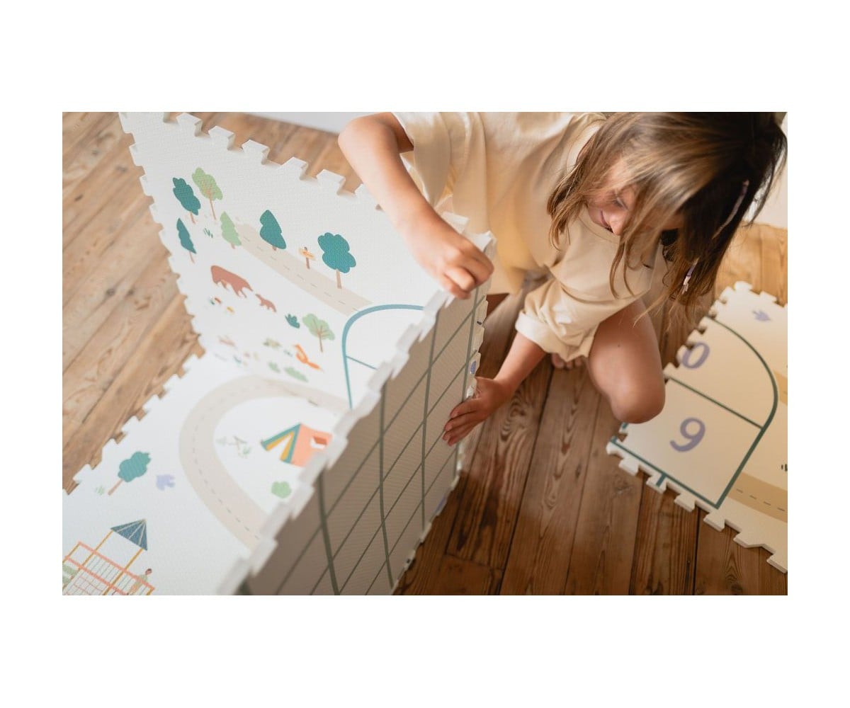 Alfombra de Juegos Tiloo Puzzle Hopscotch
