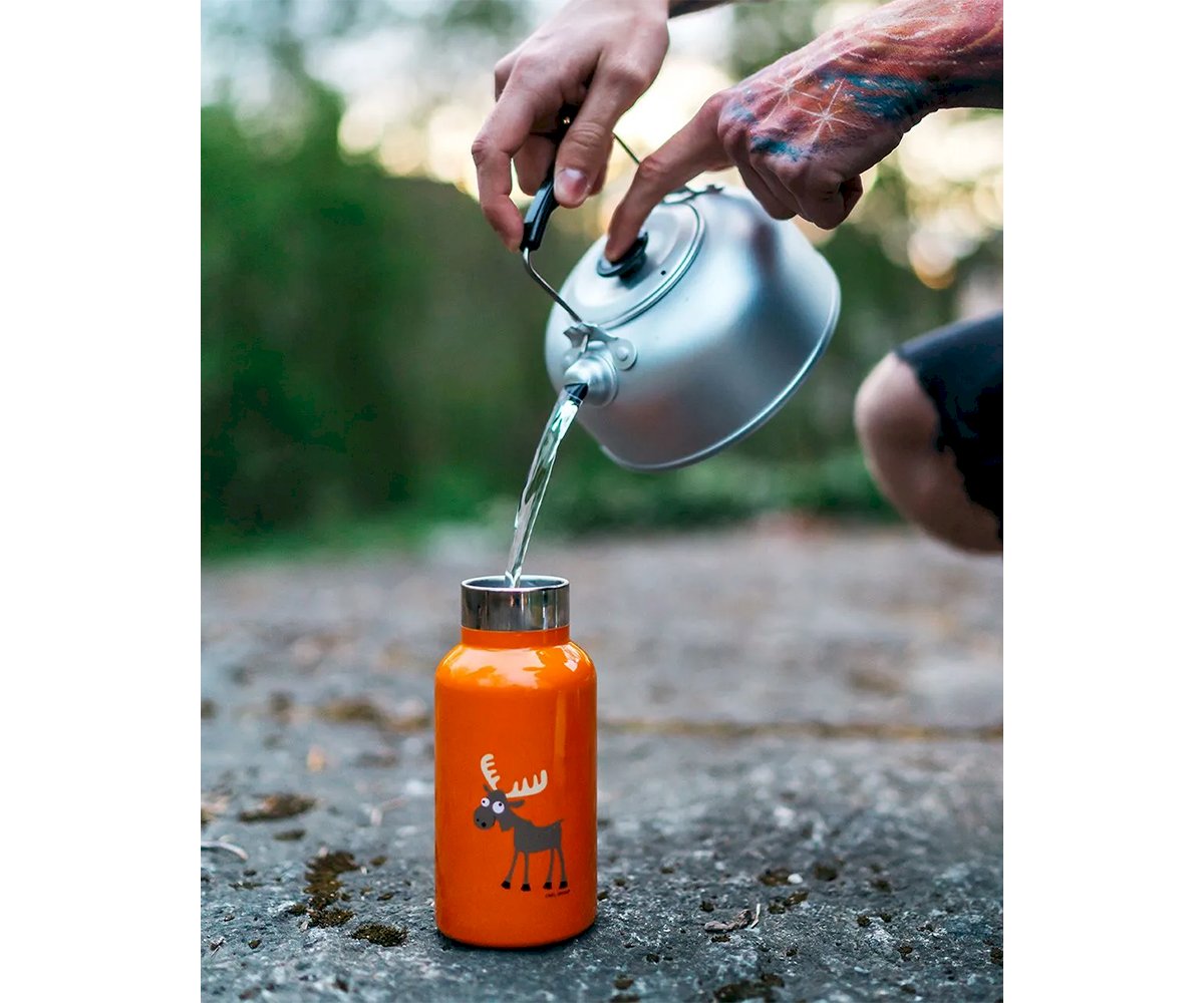 Botella Acero Inoxidable TEMPflask 350ml Reno Orange