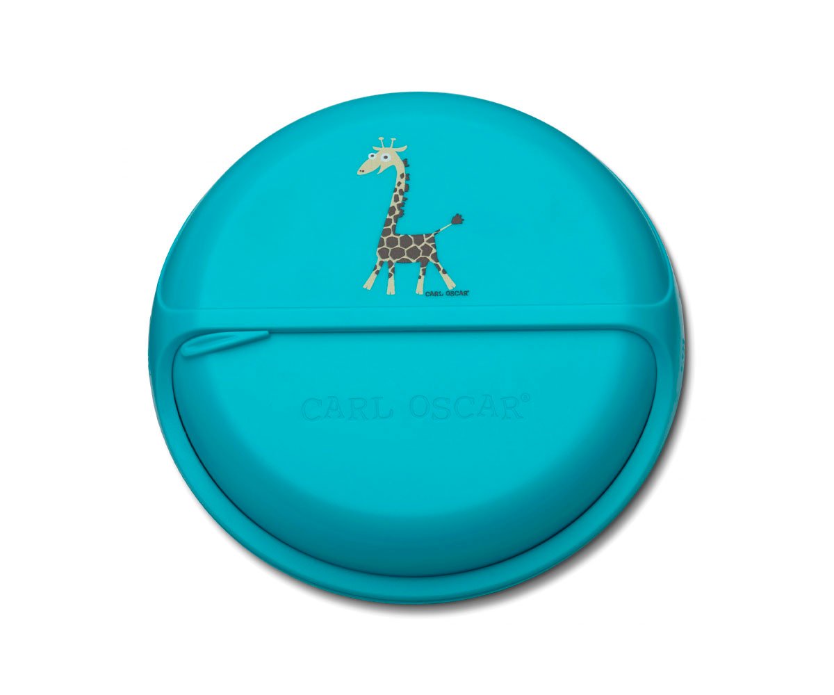 Caja de Almuerzo BentoDisc Girafa Turquesa