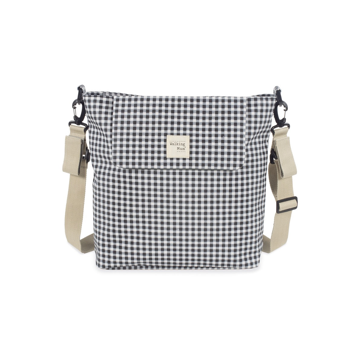 Bolsa Canastilla I Love Vichy Negro
