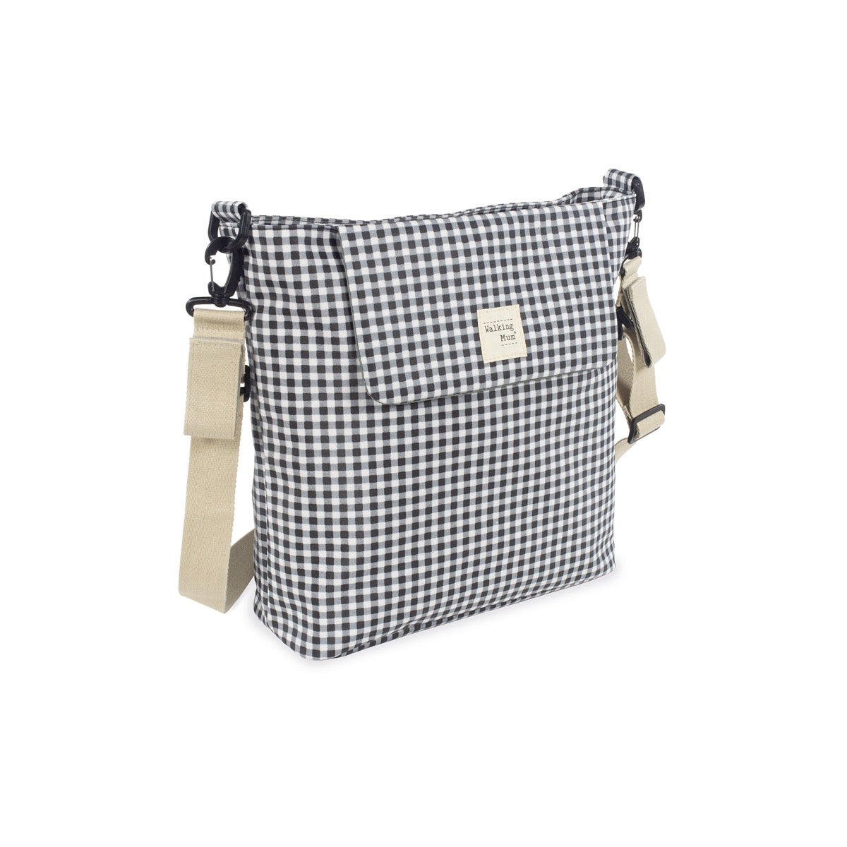 Bolsa Canastilla I Love Vichy Negro