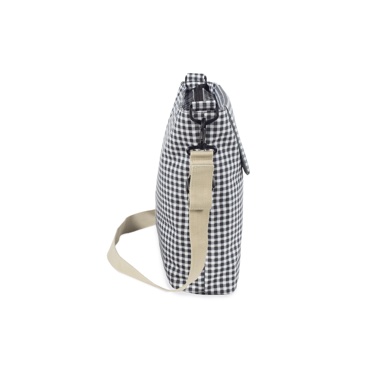 Bolsa Canastilla I Love Vichy Negro