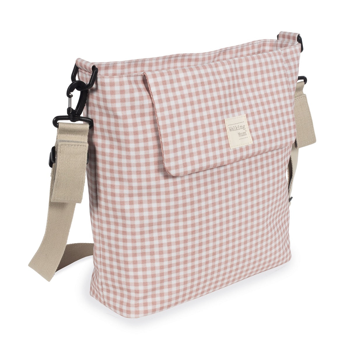 Bolsa Canastilla I Love Vichy Rosa