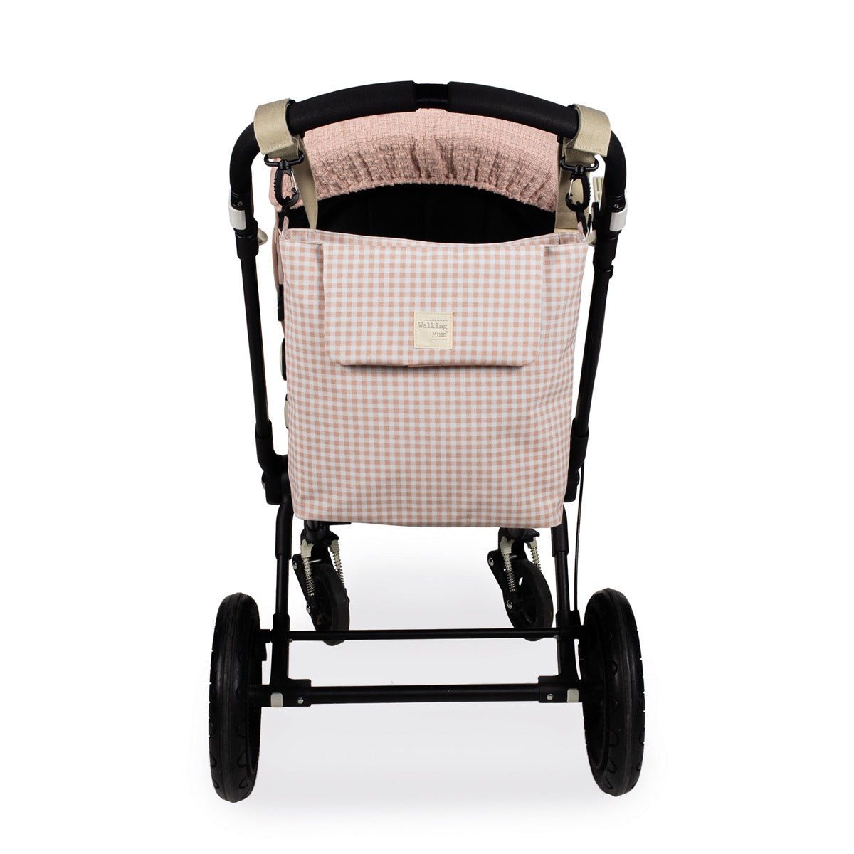 Bolsa Canastilla I Love Vichy Rosa