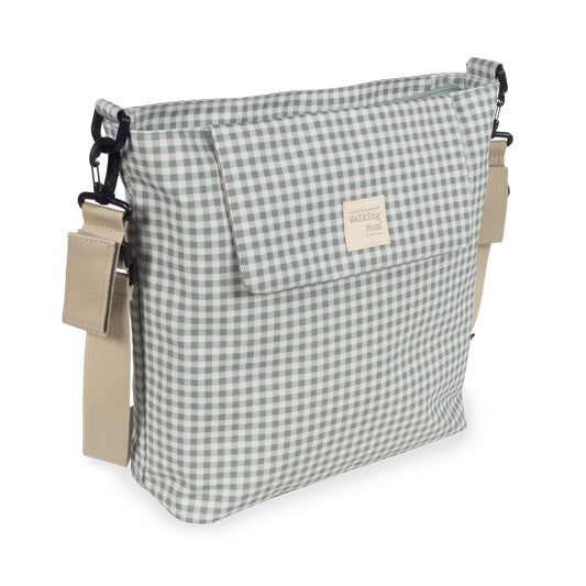 Bolsa Canastilla I Love Vichy Verde