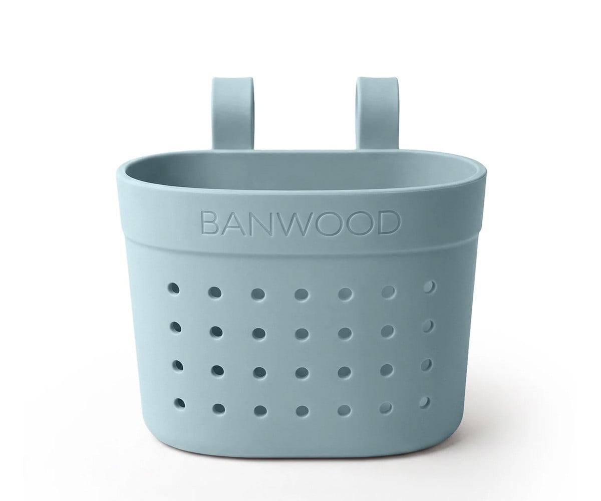 Patinete Banwood Eco + Cesta Pin & Ride Teal y Pines Espacio