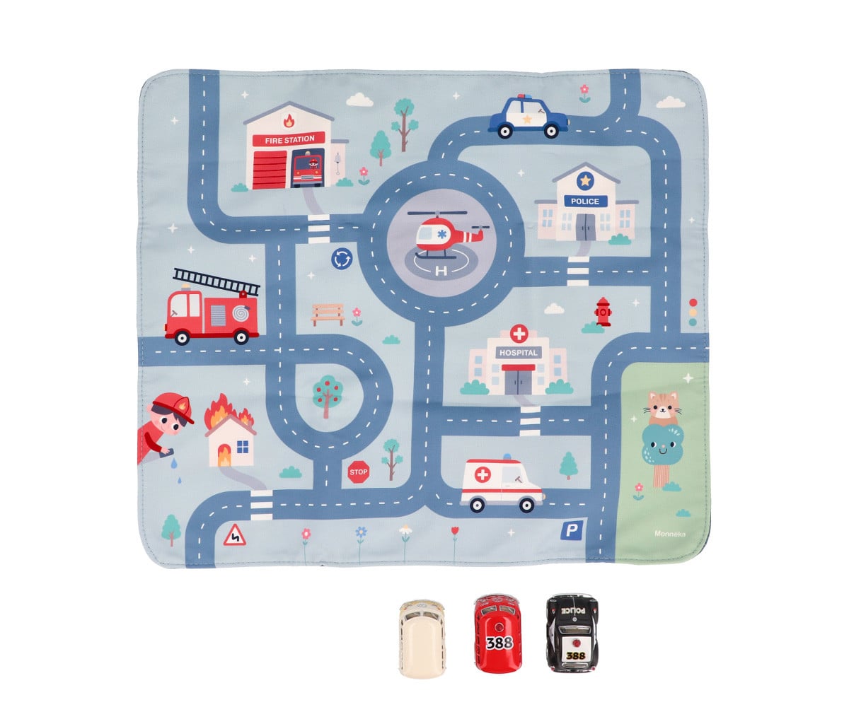 Juego Mantel Circuito Rescue