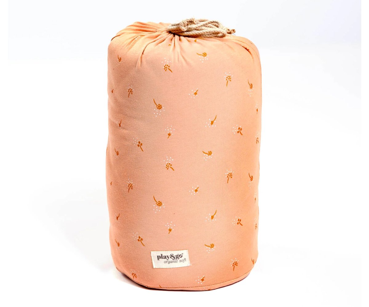 Saco Play & Go Organic Soft Fleuri