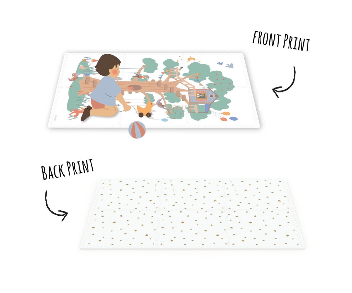 Alfombra de Juegos Tiloo Puzzle Treehouse