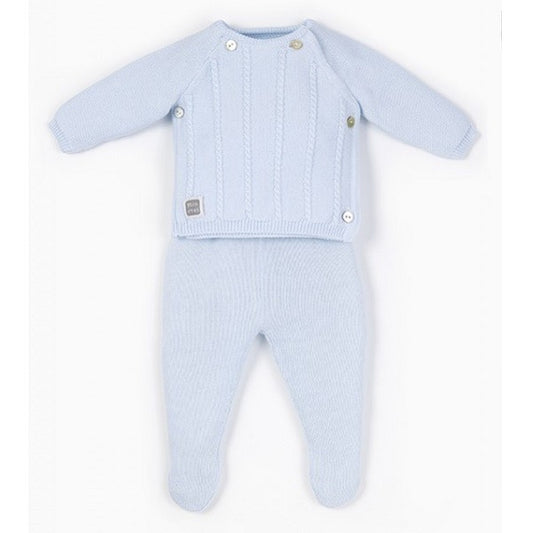 Conjunto bebé Novem Celeste