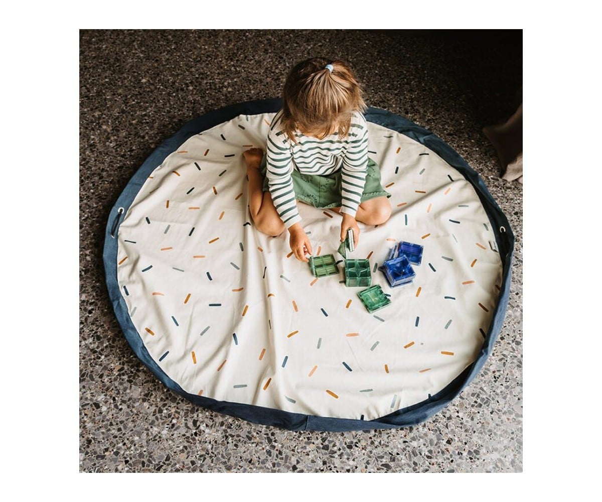 Saco Reversible Play & Go Noomad Confetti