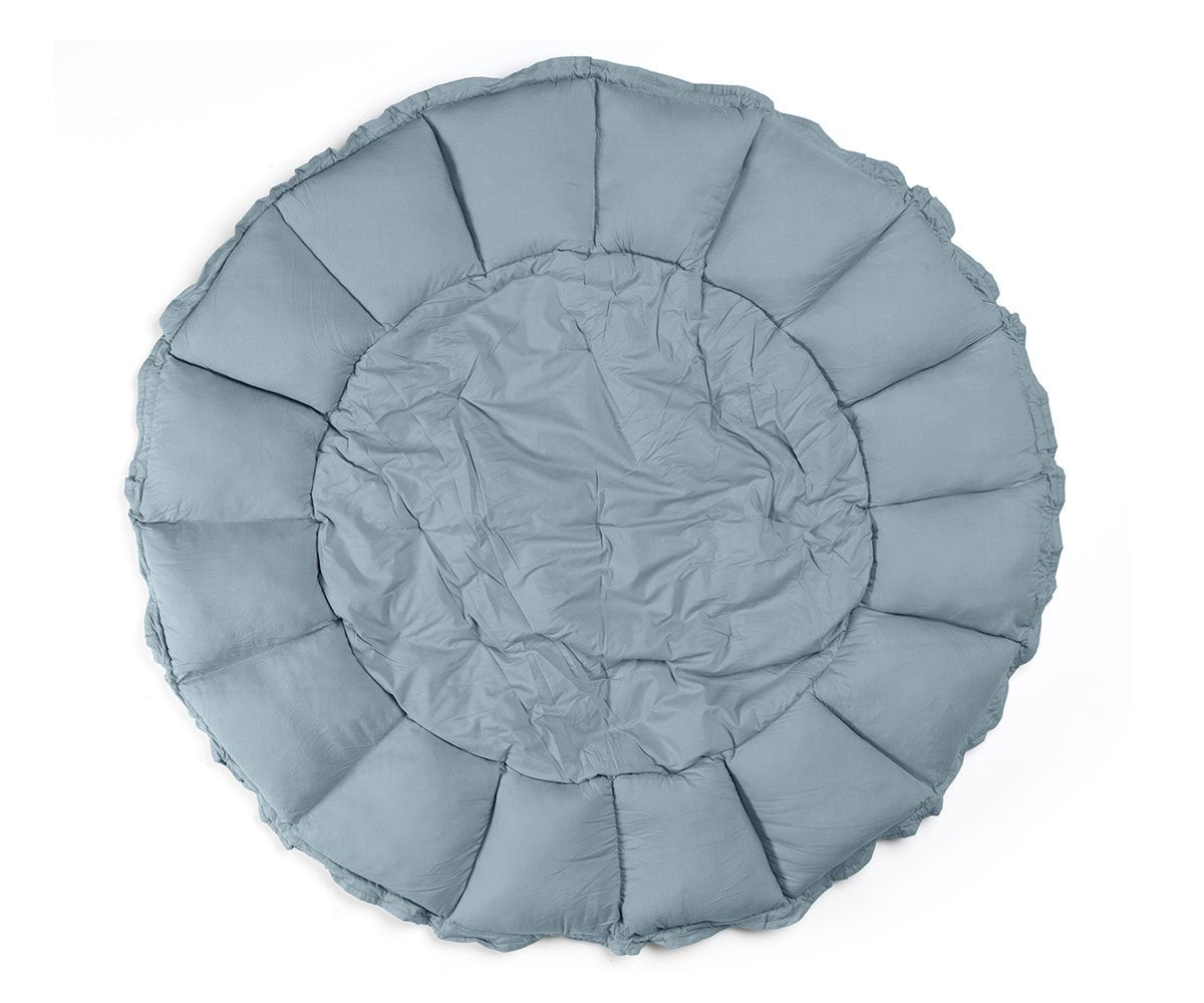 Saco Play & Go Coco Bloom Orgánico Dusty Blue