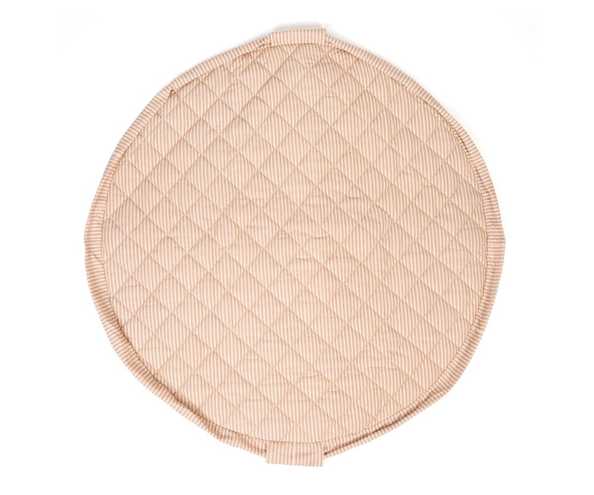 Saco Organic SOFT Reversible Play & Go Stripes Brown
