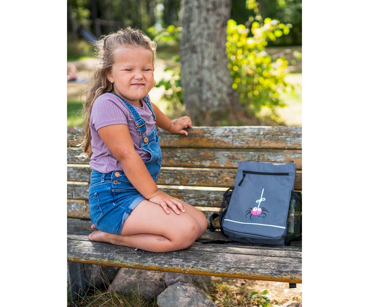 Mochila Pack n'Snack Araña Grey 8L