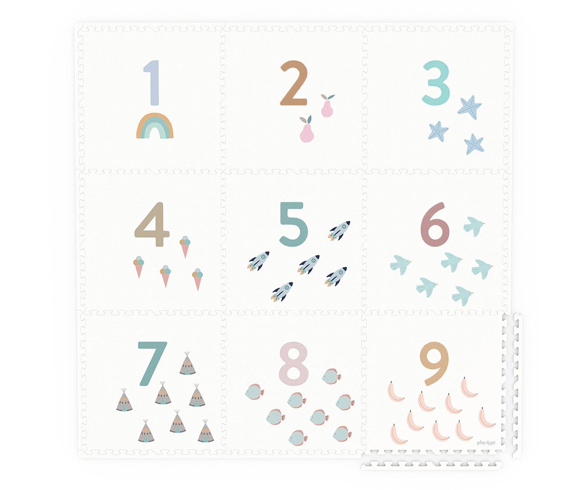Alfombra de Juegos Tiloo Puzzle Números