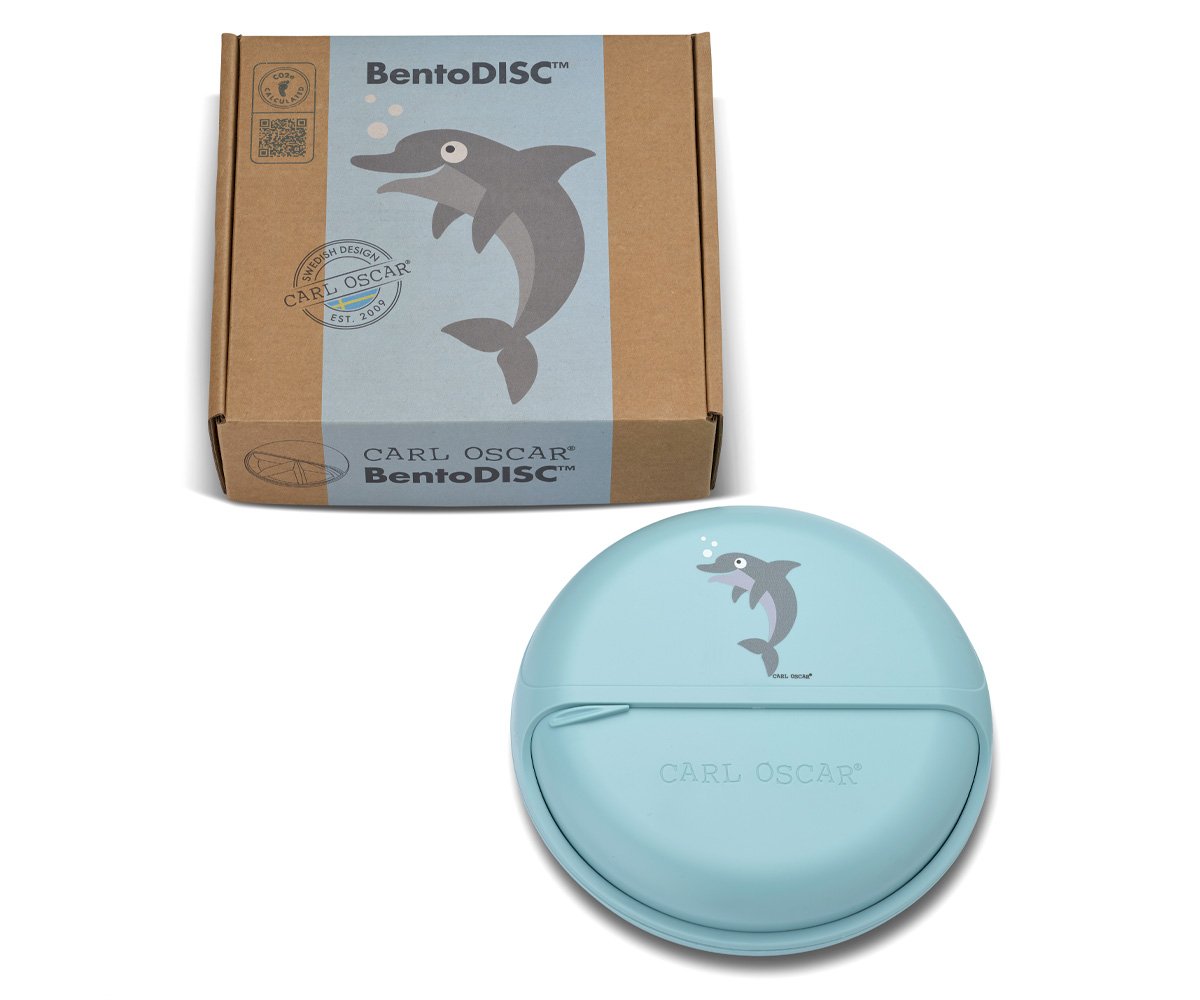 Caja de Almuerzo BentoDisc Blue Dolphin