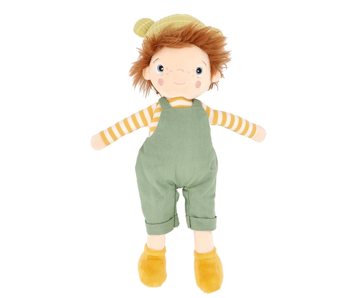 Muñeco Pequeño Nico - Peto Verde