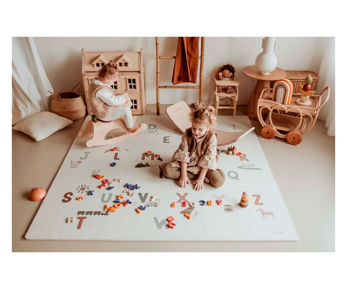 Alfombra de Juegos Tiloo Puzzle Alfabeto