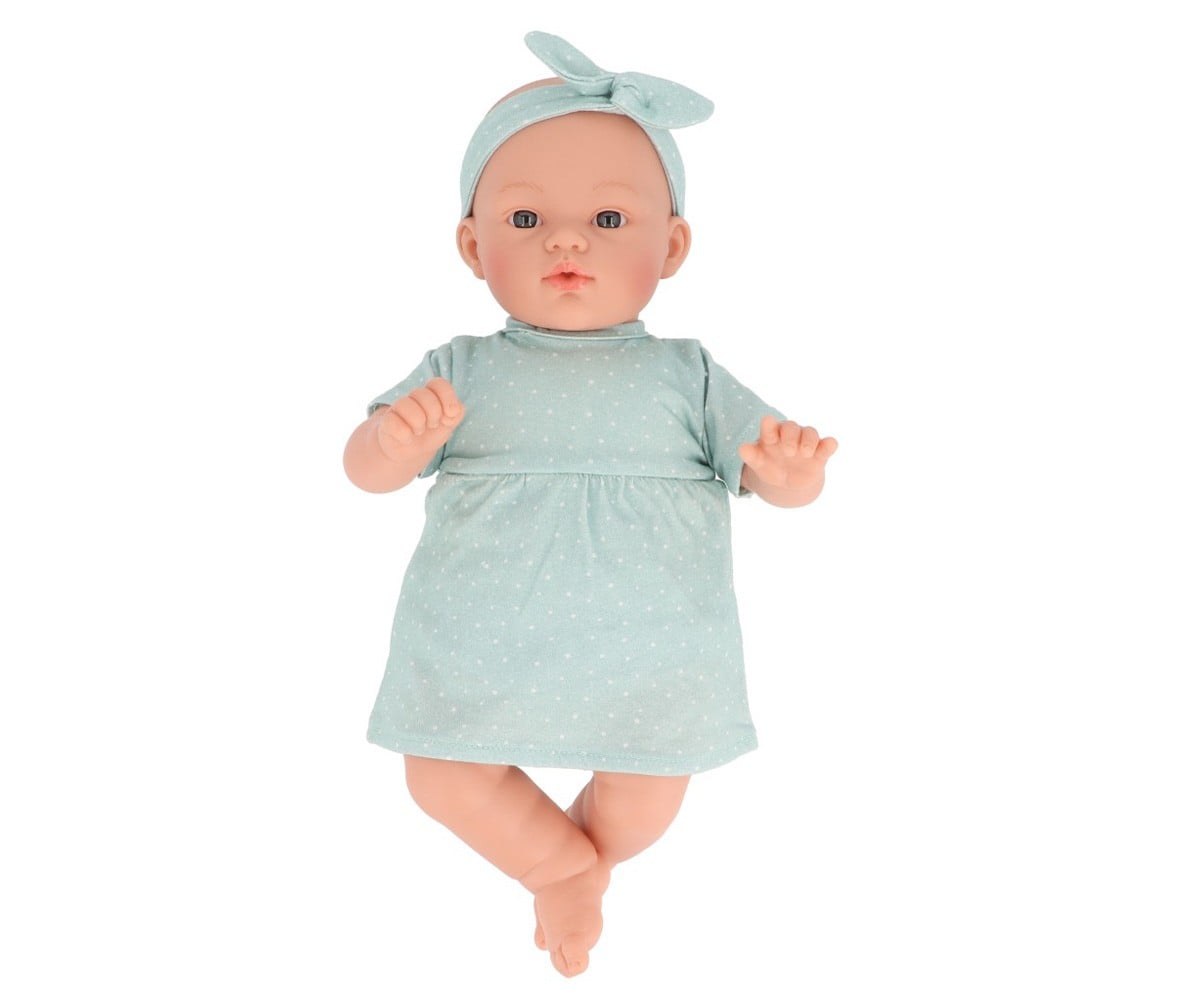 Muñeco Helena con vestido Sage Dots