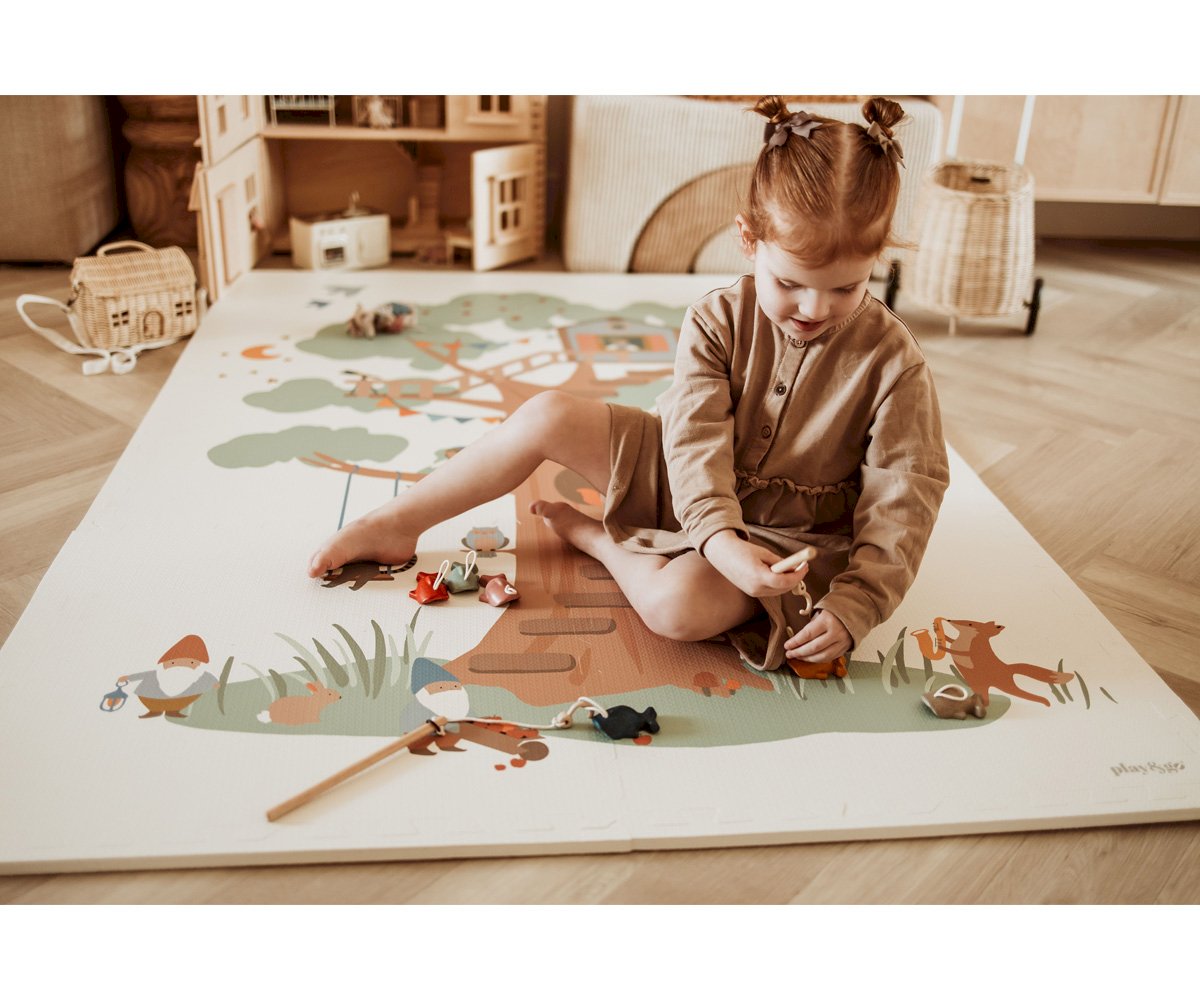 Alfombra de Juegos Tiloo Puzzle Treehouse