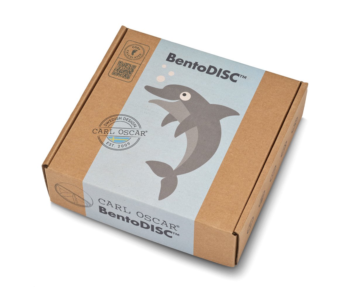 Caja de Almuerzo BentoDisc Blue Dolphin