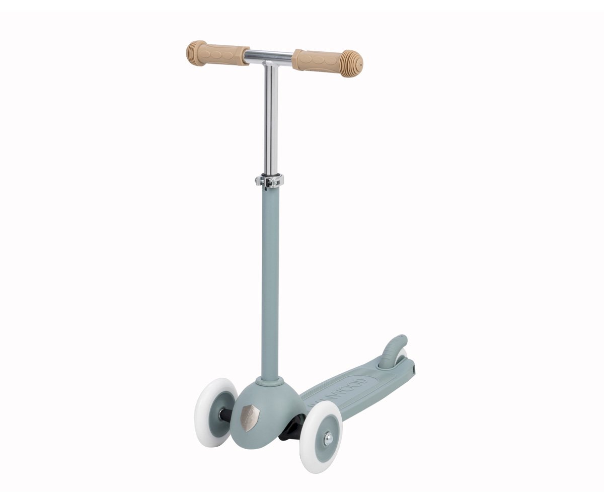Patinete Banwood Eco + Cesta Pin & Ride Teal y Pines Espacio