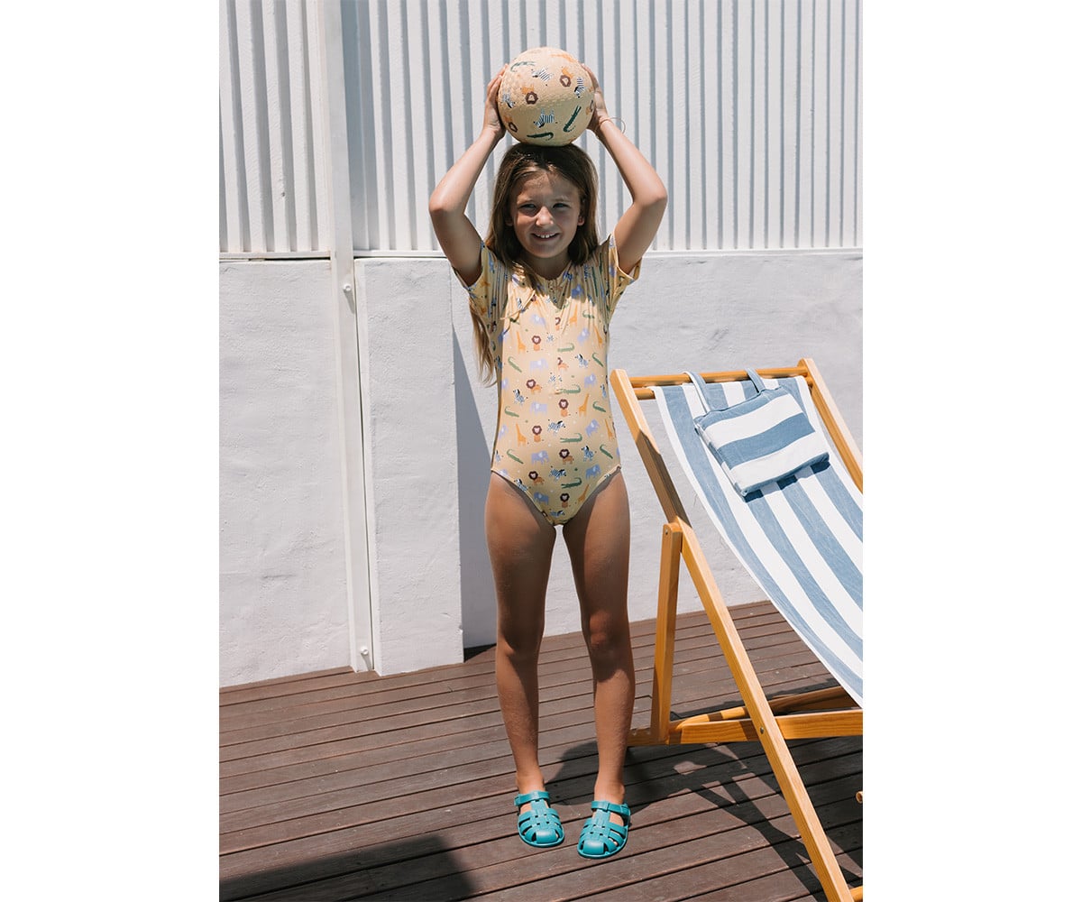 Cangrejeras Infantil Monnëka Whale Teal