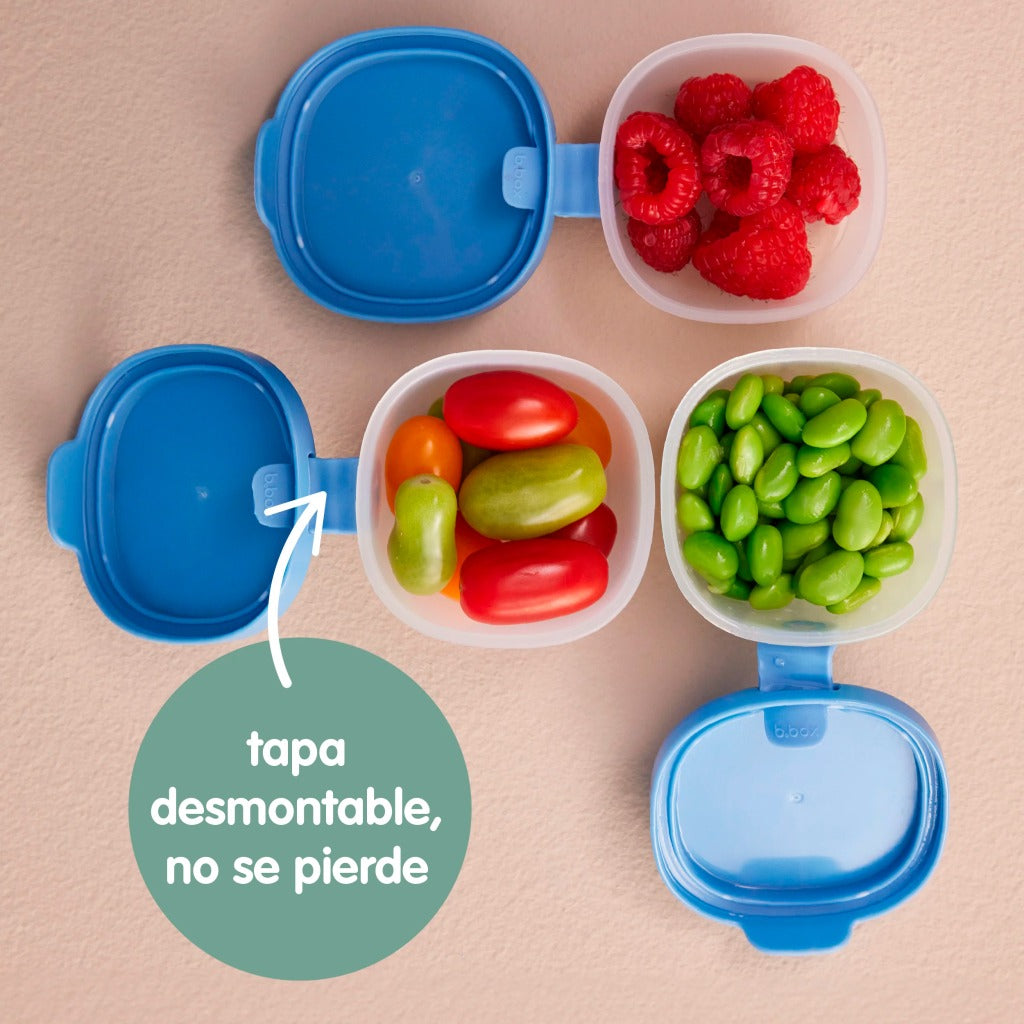 Depósitos Snack Tubs 3 ud. B.Box - Forest