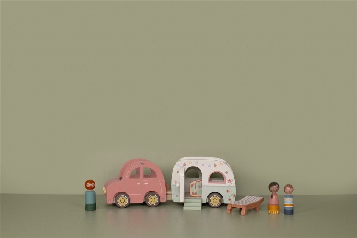 SET COCHE Y CARAVANA FSC LITTLE DUTCH