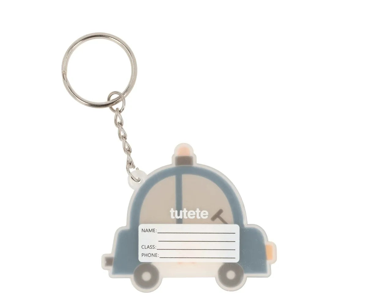 Mochila Mediana City Cars + Llavero Personalizable