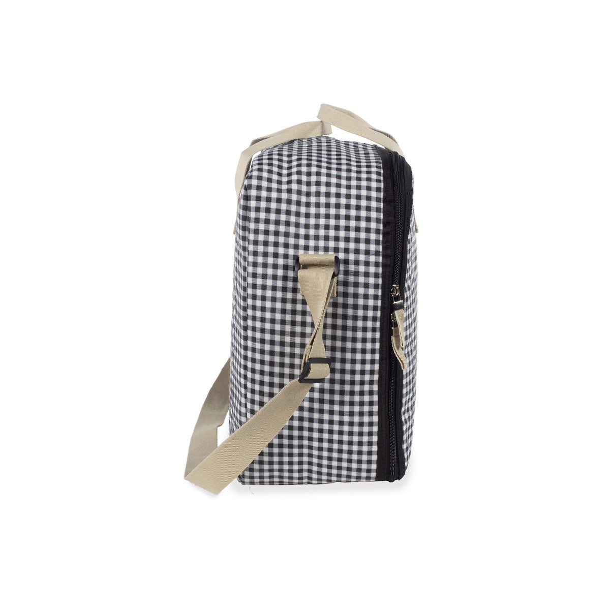 Maleta I Love Vichy Negro