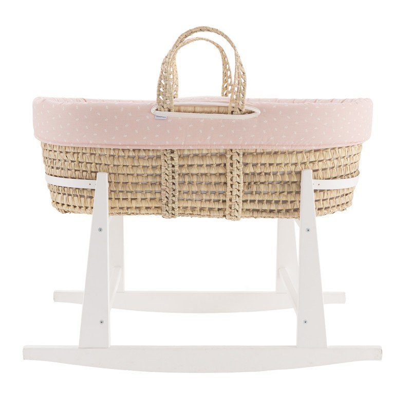 MOISES PALMA ACOLCH+PATA M.BCO CALMA ROSA/BCO 39x80x61 CM
