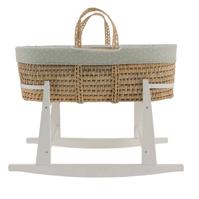 MOISES PALMA ACOLCH+PATA M.BCO CALMA VERDE/BLANCO 39x80x61 CM