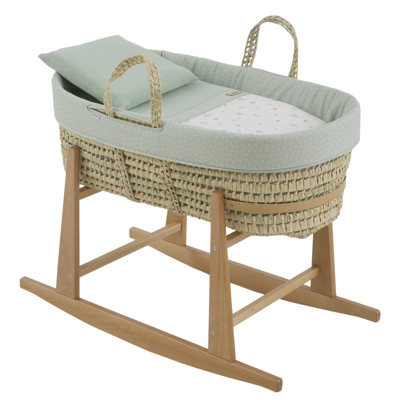 MOISES PALMA ACOLCH+PATA M.NAT ARDI VERDE/NATURAL 39x80x61 CM