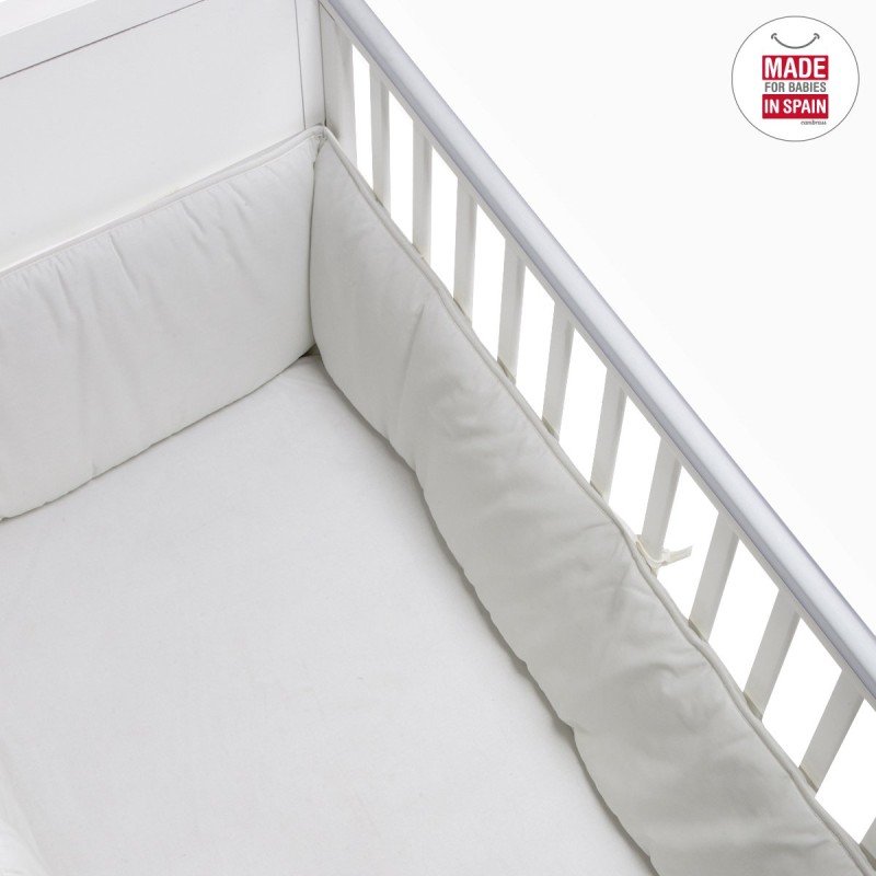 PROTECTOR  CUNA 420 420x30x3 CM LISO E BEIGE