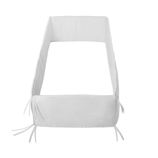 PROTECTOR CUNA 420 420x30x3 CM LISO E BLANCO