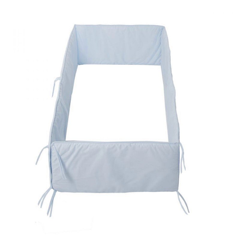PROTECTOR CUNA 420 420x30x3 CM LISO E CIELO EMPOLVADO