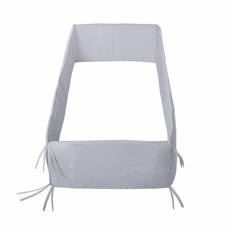 PROTECTOR CUNA 360 360x30x3 CM LISO E GRIS