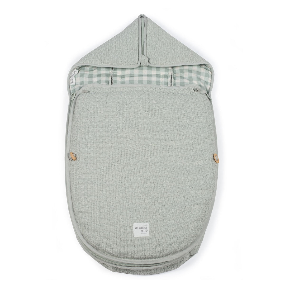 Saco Cuco 2 En 1 I Love Vichy Verde